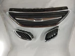 2003 2007 Saab 9-3 93 Front Bumper Upper Grille Center Left & Right Oem. Fixed Price $79.99.