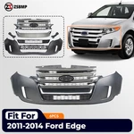 Front Bumper Cover Grille 2011-2014 Ford Edge Complete Assembly Primed. Fixed Price $195.99.