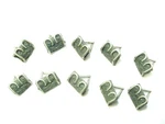 10 Body Side Push Molding Fastener Clips Nos Fender 7/8" X Hood Trunk. Fixed Price $7.99.