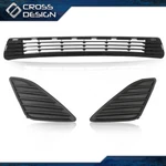Fit For 2012-2014 Toyota Camry Front Bumper Lower Grille W/ Fog Hole Cover Set. Fixed Price $35.38.