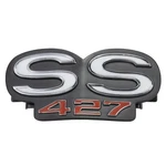 New Grille Emblem Ss 427 Amd Fits 1968 Chevrolet Camaro T-6743. Fixed Price $149.69.