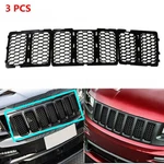 Black Mesh Grille Insert Kit Front Cover For Jeep Grand Cherokee 2014-2016. Fixed Price $29.99.
