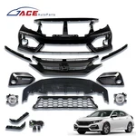 For 2020-2021 Honda Civic Hatchback Front Bumper Kit W/ Grille&fog Light 12PCS. Fixed Price $355.75.