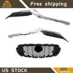 For Mazda CX-30 20-2023 Plastic Front Upper Grille Gloss Black With Chrome Trim. Fixed Price $103.90.