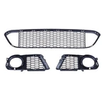 Fits For 11-13 Bmw 3-SERIES E92 E93 Lci Front Lower Grille + Fog Light Cover. Fixed Price $279.00.