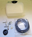 Fits 67 68 69 A-body Dart Barracuda Windshield Washer Bottle Nozzles Hose Kit. Fixed Price $100.00.