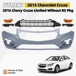 For 2015 Chevy Cruze 2016 Limited Front Bumper Cover Grille W/ Side Marker. Fixed Price $199.00.