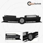 Grille Bumper Black Front Upper For 2011-14 Vw Volkswagen Jetta Sedan. Fixed Price $46.00.