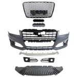 Front Bumper Cover Side Upper Grille Splash Shield Insert Set For 2015- 18 S8 A8. Fixed Price $1198.43.