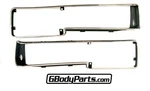 1987-88 Olds Cutlass 442 Salon Euro Headlight Trim Bezels Gm # 22528715 22528714. Fixed Price $434.95.