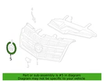 15263149 - Genuine Gm Front Grille Emblem (wreath) 2008 2013 Cadillac Cts. Fixed Price $24.99.