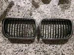 1996 1999 Bmw E36 Face-lift Upper Radiator Grilles Used Genuine. Fixed Price $77.00.