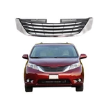 For 2011-2017 Toyota Sienna Front Grille W/black Insert Model 5310108080. Fixed Price $54.50.