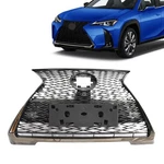For Lexus UX200 UX250H F-sport 2019 2020 2021 2022 Front Grille Chrome+gray. Fixed Price $269.99.