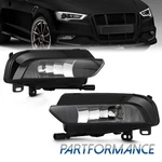 Pair Front Halogen Fog Light Lamps Fit 2015-2016 Audi A3 Clear Lens. Fixed Price $64.80.