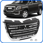 Front Upper Grille Black W/chrome Trim Fits Gmc Terrain Sle 2016 2017 GM1200723. Fixed Price $69.00.