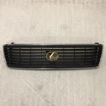 1995-1997 Lexus LS400 Chrome Gray/gold Emblem Front Upper Grill Oem. Fixed Price $144.87.