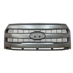 New Smooth Gray Front Grille Fits 2015-2017 Ford F-150 104-02651N Capa. Fixed Price $403.96.