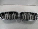Bmw F10 5 Series Kidney Grilles Set Pair Chrome Oem 7412324,7412323. Fixed Price $130.00.