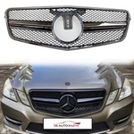 For Mercedes E-class W212 S212 E63 Front Bumper Black Grille 2009-2013 Amg Style. Fixed Price $111.94.