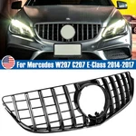 Chrome Black Gt Front Grille For 2014-17 Mercedes Benz W207 C207 E350 E400 E550. Fixed Price $86.99.