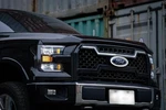 Olm Essential Black Grille W/white Led Drl 2015-2017 Ford F-150 *open Box*. Fixed Price $215.97.