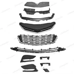 11PC For Cruze 2016-2018 Front Bumper Radiator Cover Chrome Grille Mesh Kit. Fixed Price $118.85.