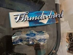 Nos 1977 78 Ford Thunderbird Emblem Script Oem D7SZ-13A186-A Fomoco. Fixed Price $57.99.