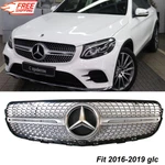 New For Mercedes Benz X253 2016-2019 GLC300 GLC43 Front Grille W/emblem. Fixed Price $90.99.