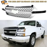 Summit White Honeycomb Grille Assembly For Silverado 1500 2500 3500 Hd 2003-2007. Fixed Price $135.99.