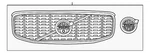 Genuine Volvo Upper Grille 32368137. Fixed Price $458.67.