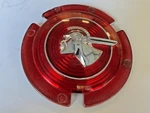 1951 Nos Pontiac Grill Emblem (silver Indian Head). Fixed Price $125.00.