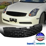 Fits 2003-2007 03-07 G35 2DR Coupe Abs Hood Front Grille Black Replacement. Fixed Price $77.98.