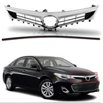 For 2013 2014 2015 Toyota Avalon Front Bumper Upper Grille W/chrome Trim. Fixed Price $54.99.