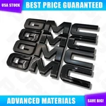 Front & Rear Gloss Black Emblems Overlay 2019-2025 For Sierra 1500 2500HD 3500HD. Fixed Price $39.89.