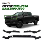 For 2019-2026 Ram 2500 3500 Glossy Black Front Bumper Upper Grille Molding Trim. Fixed Price $215.99.