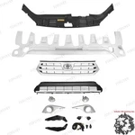 For Highlander 2011-2013 Front Upper & Lower Chrome Grilles Bumper Foam Fog Kit. Fixed Price $159.61.