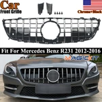 Front Radiator Hood Grille For 2013-2016 Mercedes-benz Sl-class R231 SL400 SL550. Fixed Price $159.99.