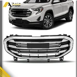 Front Bumper Grille Black W/chrome Bar&frame For Gmc Terrain 2018-2021 84165554. Fixed Price $90.63.