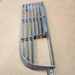 73-74 C3 Corvette Left Front Parking Light Grille Drivers Side Metal Oem. Fixed Price $112.19.