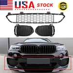 Bmw X5 F15 Performance Front Lower Center Grill Mesh+fog Light Covers 3PCS. Fixed Price $132.89.
