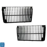 87-88 Cutlass Black Grille Grills W/ Chrome Edges For Euro Headlamps Exclusive. Fixed Price $349.99.