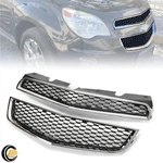 Upper & Lower Front Bumper Grille Set Of For 2010-2015 Chevrolet Equinox. Fixed Price $57.89.