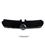 *crack* Oem 2015 - 2017 Volkswagen Golf Front Upper Grille Emblem 5GM853651GZLL. Fixed Price $134.99.