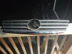W204 08 09 2010 C-class Mercedes-benz Front Hood Grill Dark Grey. Fixed Price $64.99.