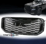 For 2015-2020 Gmc Yukon Xl Denali Sport Mesh Hood Upper Grille Gloss Black. Fixed Price $114.95.