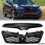 Fit 2019-2021 Subaru Forester Front Upper Grille Gloss Black Honeycomb Set. Fixed Price $45.25.