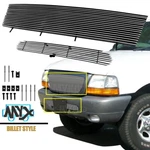 Fits 1998-2000 Ford Ranger Billet Grille Chrome Front Upper Bumper Insert. Fixed Price $109.28.