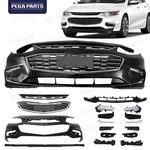 For 2016-2018 Chevy Malibu Front Bumper Cover W/ Valance Grille Fog Lights Trims. Fixed Price $277.96.