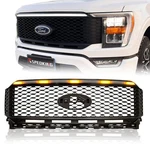 2021-2023 Ford F150 Toxic Storm Front Grill With Drl Lights Matte Black.. Fixed Price $120.00.